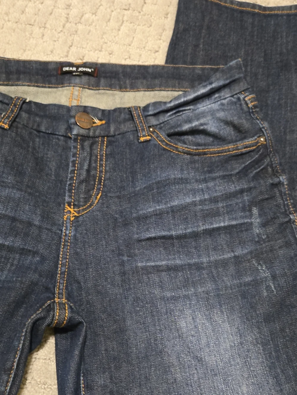Dear John Petite Dark Wash Jeans
